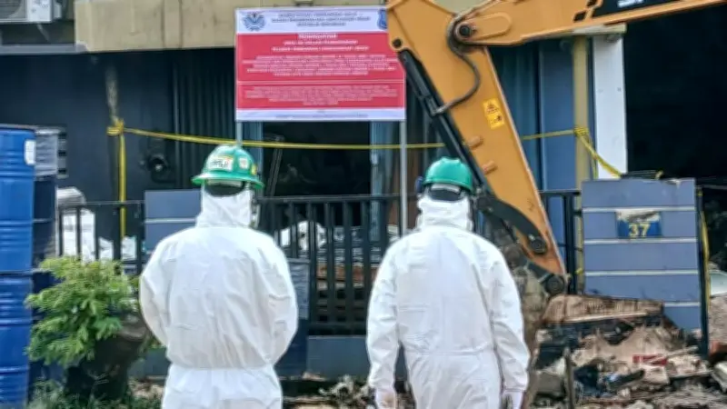 Kementerian LH Ambil Sampel Lagi di Gudang Pestisida Terbakar di Tangsel