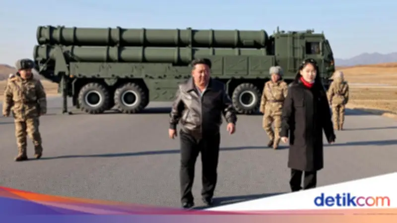 Kim Ju Ae Ditetapkan Sebagai Pewaris Takhta Korea Utara, Ini Profil Lengkapnya