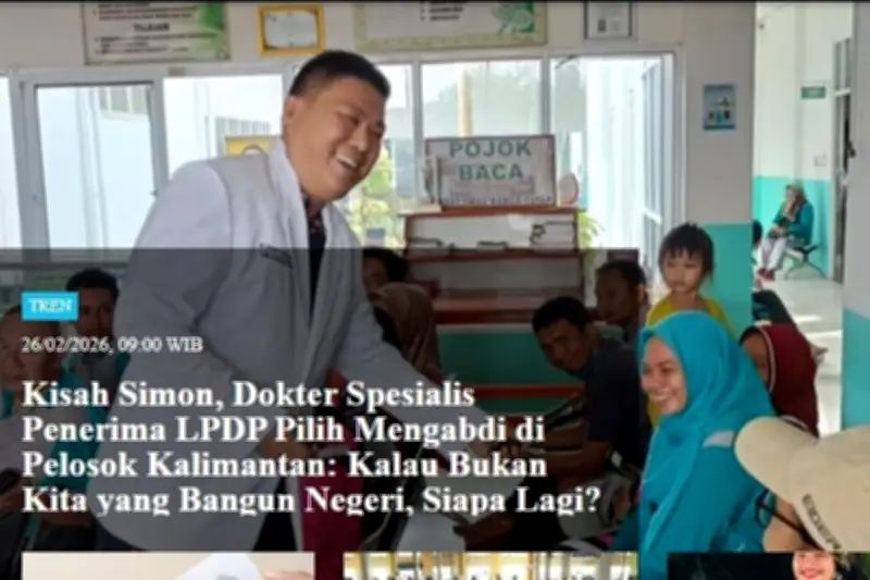 Kisah Dokter LPDP Bangun Lab di Kalimantan Jadi Tren Populer