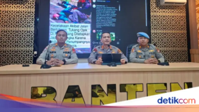 Korban Tewas Kecelakaan Ojek di Pandeglang, Polda Banten Tegaskan Belum Ada Tersangka