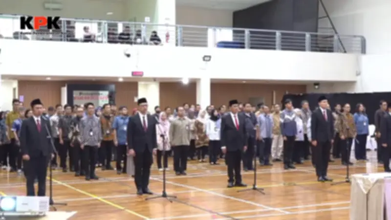 KPK Lantik 6 Pejabat Tinggi Pratama, Tessa Mahardika Jadi Direktur Penyelidikan