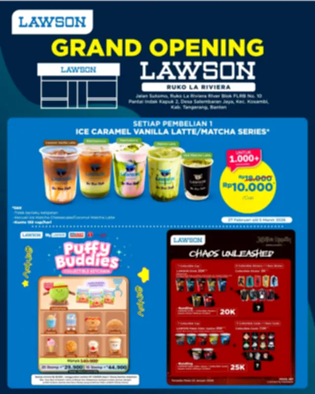 Lawson Indonesia Hadirkan Promo Spesial Sambut Bulan Baru, Diskon Besar-Besaran!