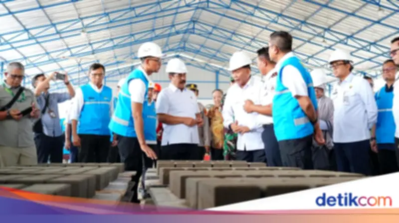 Limbah PLTU Disulap Jadi Paving Block oleh Narapidana di Lapas Tangerang