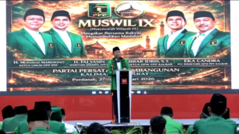 Mardiono Tegaskan Akar Rumput PPP Solid, Targetkan Kembali ke Senayan 2029