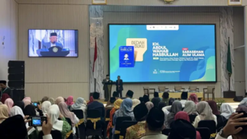 Ma'ruf Amin: Pola Pikir Kiai Wahab Hasbullah Jadi Rujukan Abad Kedua NU