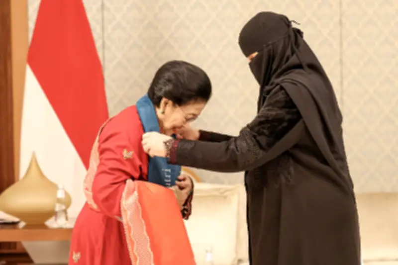 Megawati Soekarnoputri Raih Gelar Doktor Kehormatan dari Universitas di Arab Saudi