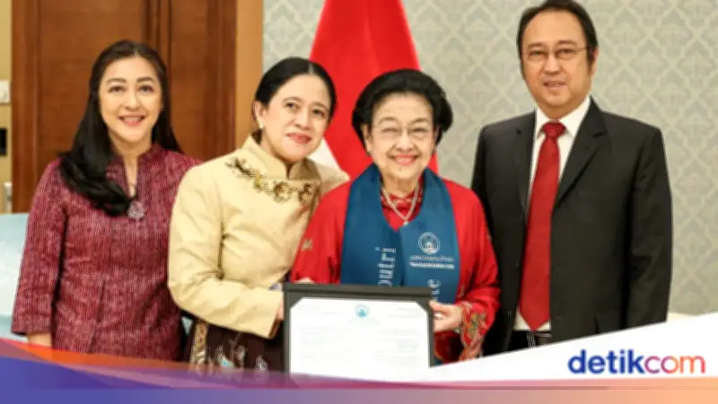 Megawati Terima Gelar Doktor Kehormatan ke-11 dari Universitas Arab Saudi