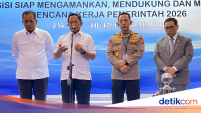 Mendagri Tito Karnavian Soroti Peran Strategis Polri dalam Menjaga Stabilitas Harga dan Inflasi