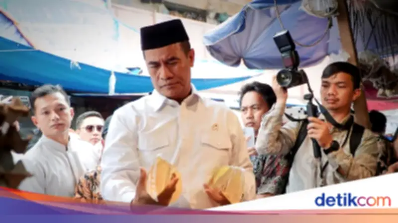 Mentan Sidak Pasar Kebayoran, Harga Ayam dan Bawang Turun Drastis Usai Laporan