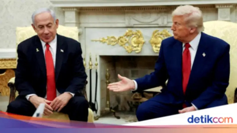 Netanyahu Terbang ke AS Bahas Ancaman Rudal Iran dengan Presiden Trump