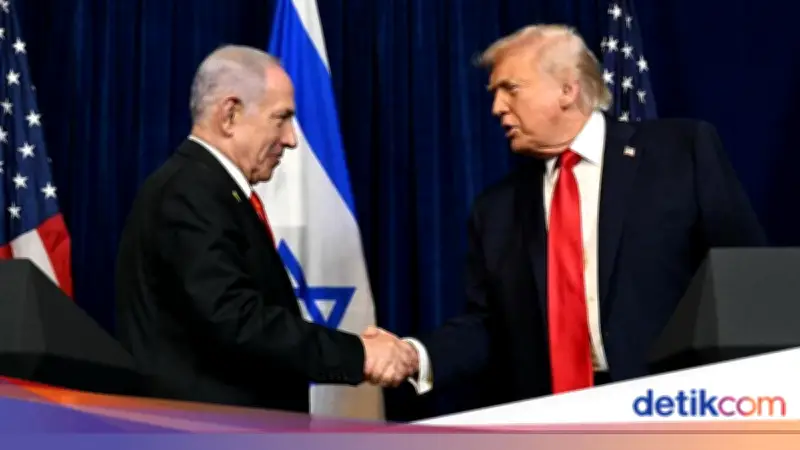 Netanyahu Tiba Diam-diam ke Gedung Putih untuk Temui Trump Bahas Iran