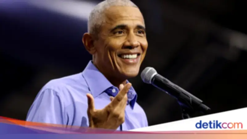 Obama Sindir Video Rasis Trump yang Gambarkan Dirinya Sebagai Monyet