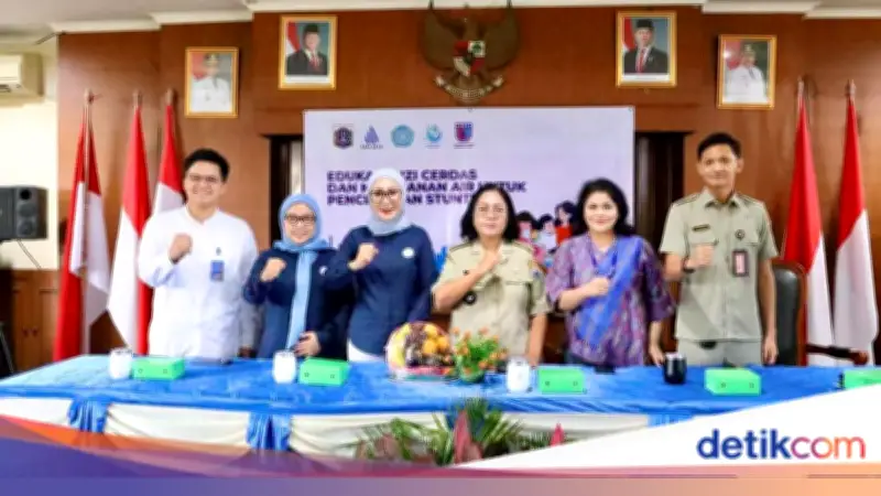 PAM JAYA dan WCR Edukasi Gizi dan Air Bersih untuk Cegah Stunting di Jakarta