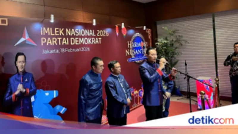 Partai Demokrat Gelar Perayaan Imlek Perdana, AHY: Momen Spesial Sejarah Partai