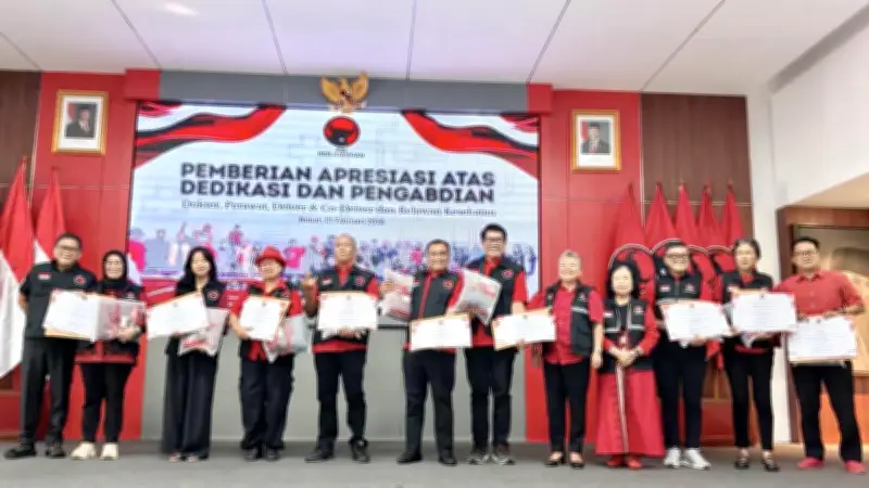 PDIP Berikan Penghargaan Khusus atas Instruksi Megawati untuk Relawan Kesehatan di Bencana Sumatra