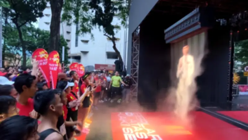 PDIP Hidupkan Bung Karno dalam Hologram AI untuk Semangati 10 Ribu Pelari Soekarno Run 2026