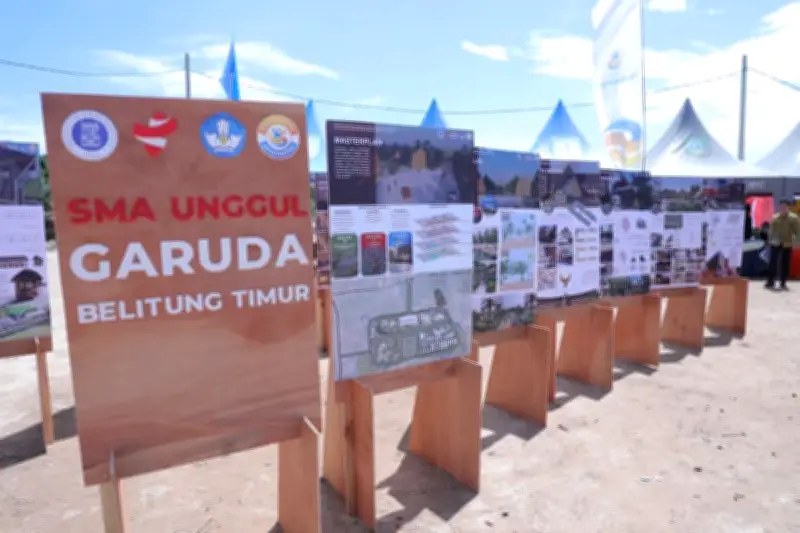 Pembangunan SMA Unggul Garuda Habiskan Rp 200 Miliar per Unit, Belum Selesai