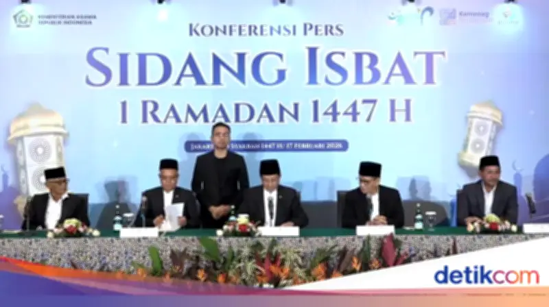 Pemerintah Tetapkan 1 Ramadan 1447 H Jatuh pada Kamis, 19 Februari 2026