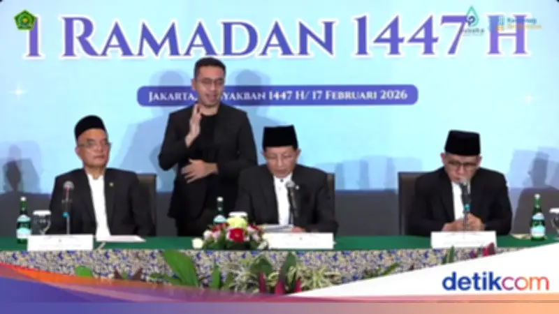 Pemerintah Tetapkan Awal Ramadan 19 Februari 2026, Hilal Belum Terlihat