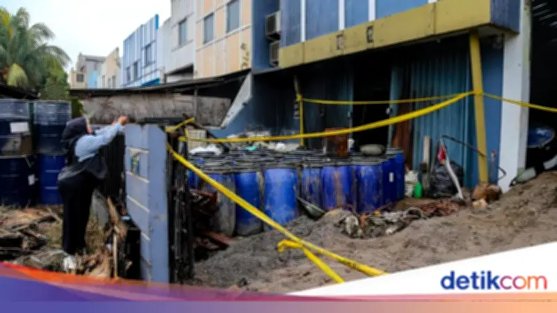 Pemkot Tangsel Ungkap Penyebab Bau Menyengat dari Gudang Pestisida Terbakar