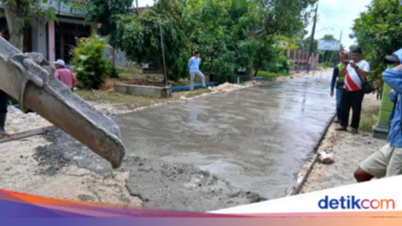 Pemotor di Blora Dilaporkan Polisi Usai Terjang Jalan Cor Basah Berulang Kali