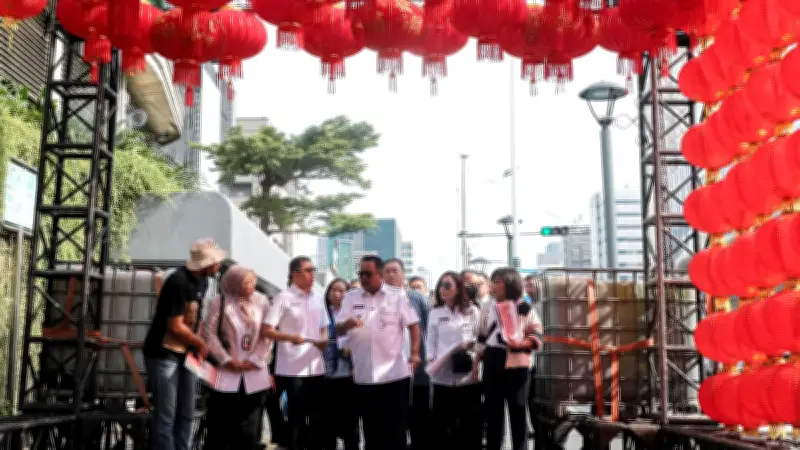 Pemprov DKI Gelar Festival Imlek 2026 di Bundaran HI, 13-17 Februari