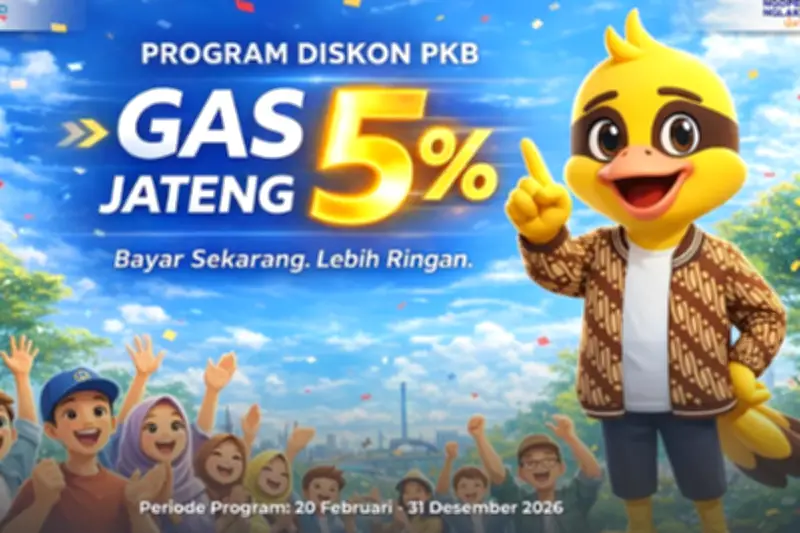 Pemprov Jateng Gelar Pemutihan Pajak Kendaraan, Diskon Pokok PKB 5 Persen