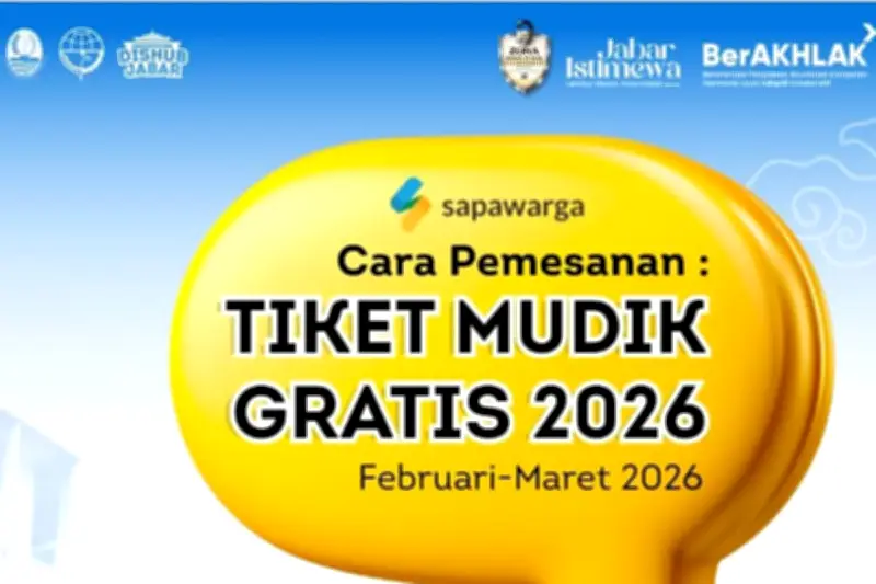 Pendaftaran Mudik Gratis Jabar 2026 Dibuka, Kuota Terbatas Hingga 5 Maret