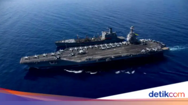 Pentagon Kerahkan Kapal Induk Kedua AS ke Timur Tengah, Tekan Iran