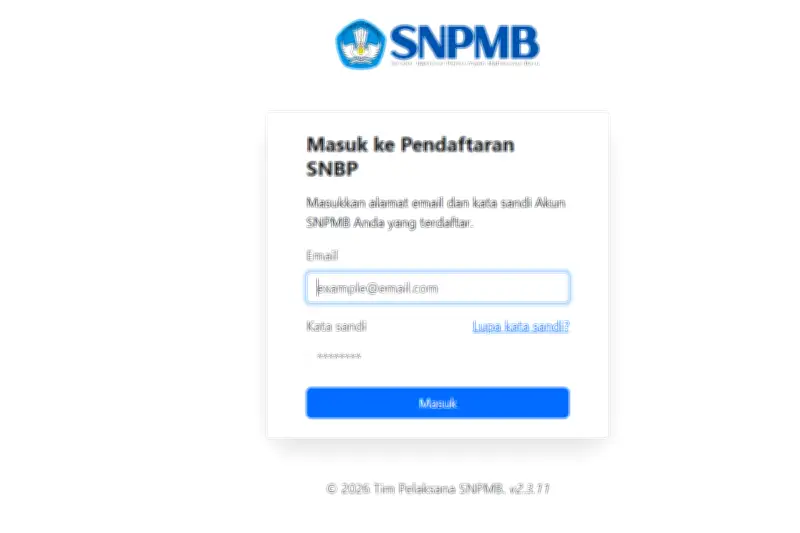 Pentingnya Finalisasi SNBP 2026: Tahap Krusial yang Tak Bisa Diulang