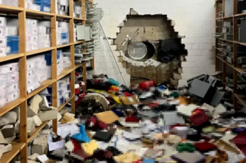 Perampokan Bank Spektakuler di Gelsenkirchen, Jerman: Dinding Dibor dan Ribuan Kotak Penyimpanan Dijarah