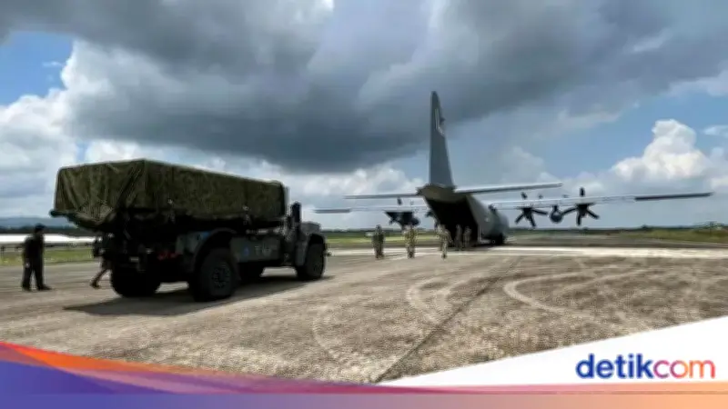 Pesawat Militer AS Tabrak Beton Saat Latihan di Filipina, Lima Personel Terluka