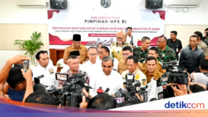 Pimpinan MPR RI Tegaskan Komitmen Negara untuk Pemulihan Aceh Pascabencana