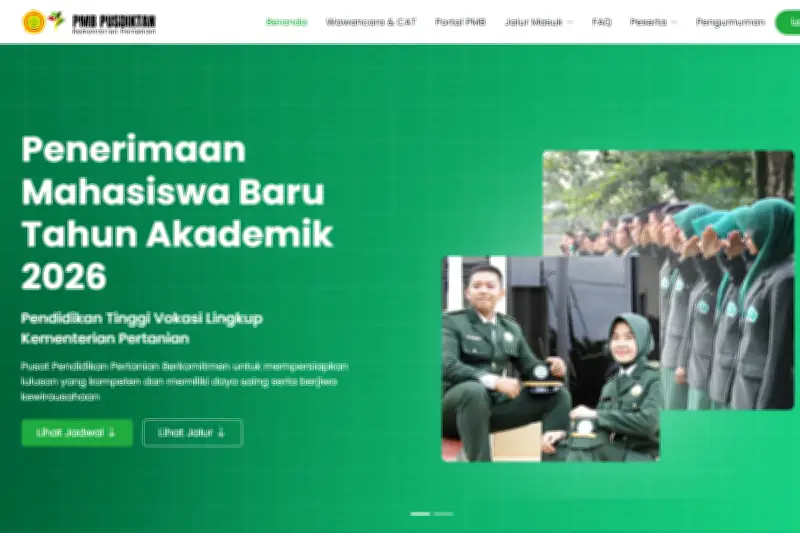 Polbangtan dan PEPI Buka Pendaftaran 1.500 Mahasiswa Baru untuk Ajaran 2026/2027