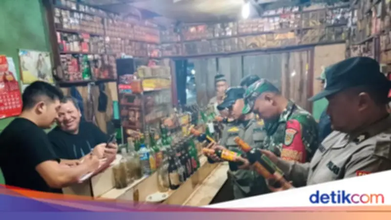 Polisi Sita 60 Botol Miras dari Warung Jamu di Kemang Bogor, Razia Digelar Jelang Ramadan