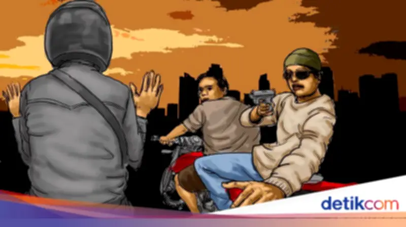 Polisi Tangkap Duo Begal di Tangerang, Modus Pepet dan Todong Sajam