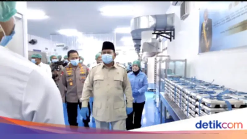 Prabowo Apresiasi Inisiatif Polri Bangun Satuan Pelayanan Pemenuhan Gizi