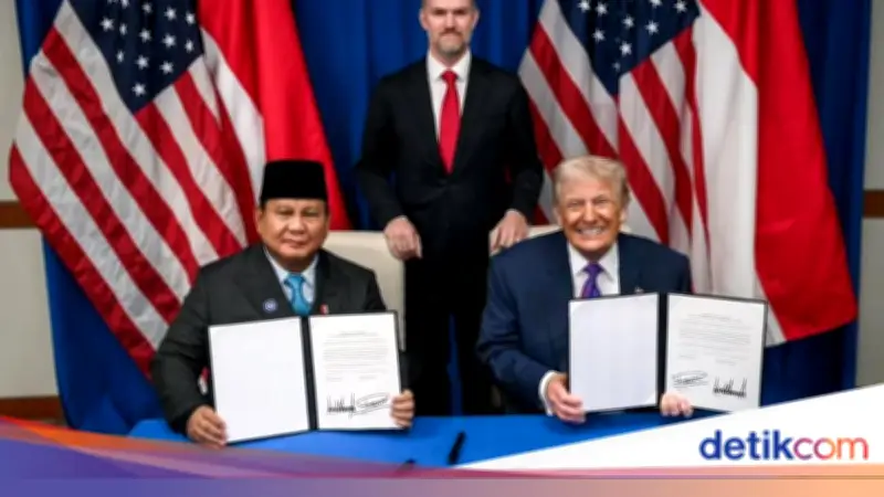 Prabowo dan Trump Teken Perjanjian Dagang Bersejarah RI-AS di Washington DC