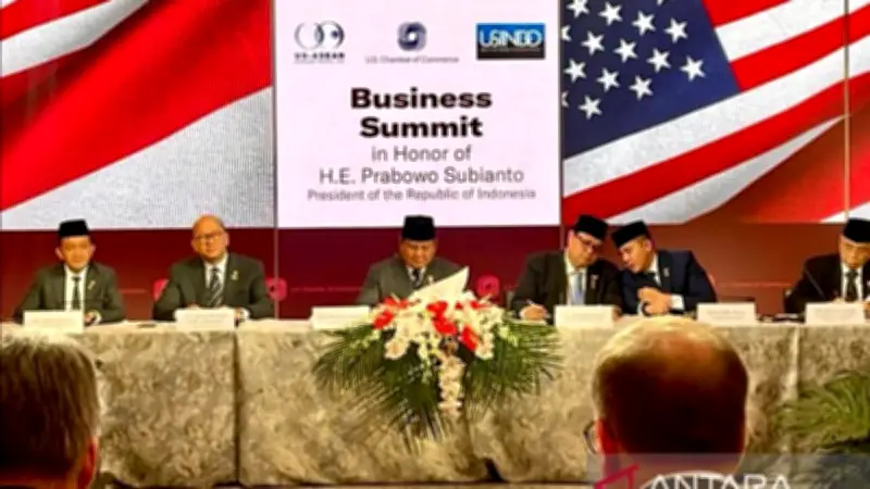 Prabowo Paparkan 18 Proyek Hilirisasi ke Pebisnis AS untuk Transformasi Ekonomi Indonesia