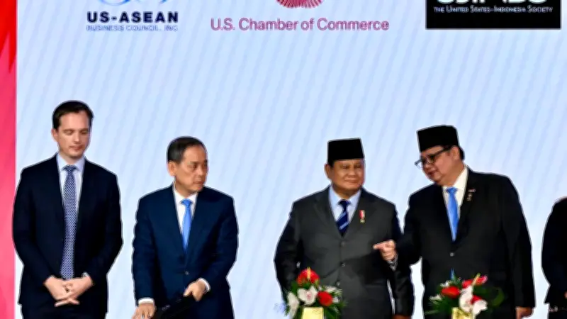 Prabowo Saksikan Penandatanganan 11 MoU RI-AS Senilai USD 38,4 Miliar