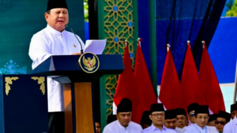 Prabowo Soroti Pencurian Kekayaan Alam Indonesia oleh Elite, Janji Perangi Korupsi