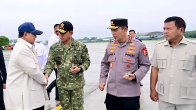 Prabowo Terbang ke AS Temui Trump, Didampingi Bahlil dan Teddy