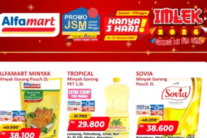 Promo Diskon Minyak Goreng Berbagai Merek untuk JSM Hari Ini 15 Februari 2026