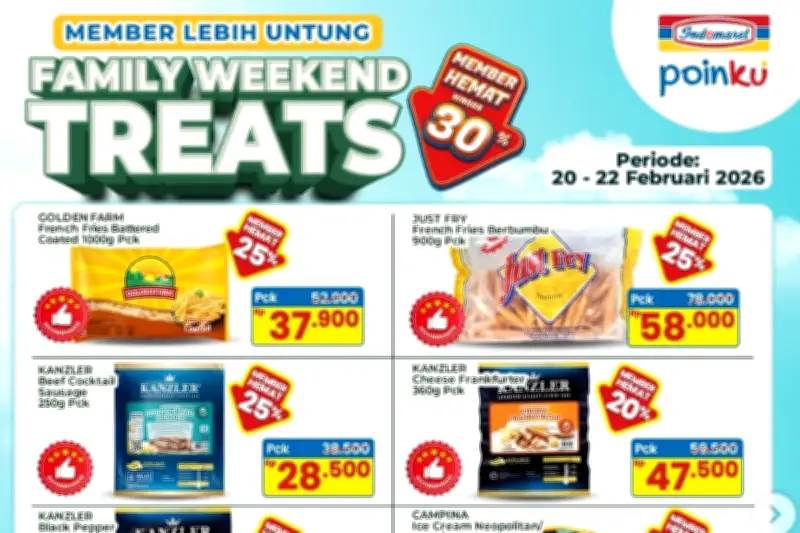 Promo Indomaret Spesial Ramadhan: Gula Putih 1 Kg Harga Terjangkau