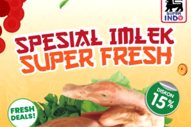 Promo Superindo Sabtu 14 Februari 2026: Diskon Spesial untuk Makanan Segar