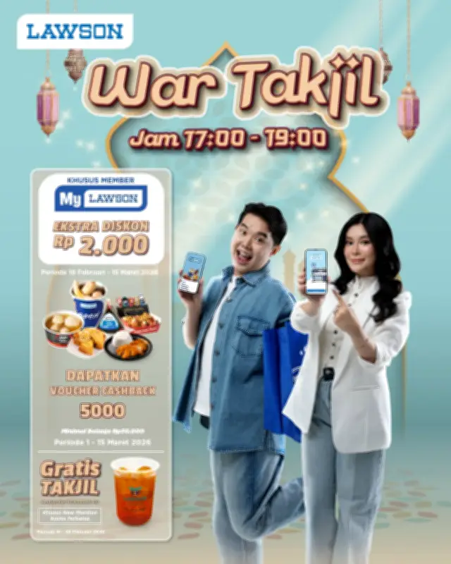 Promo Terbaru Lawson Station Indonesia: Diskon Rp 2.000 untuk Member My Lawson