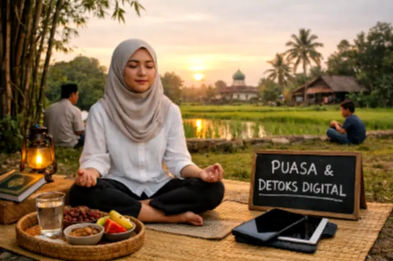 Puasa sebagai Detoks Emosi: Mengatasi Kelelahan Batin di Era Informasi Berlebihan