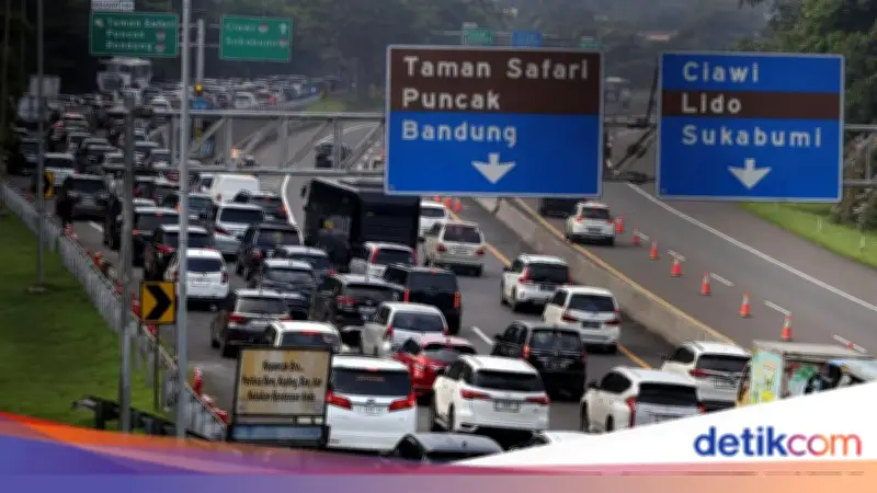 Puncak Bogor Berlaku Ganjil Genap Selama Libur Imlek 2026