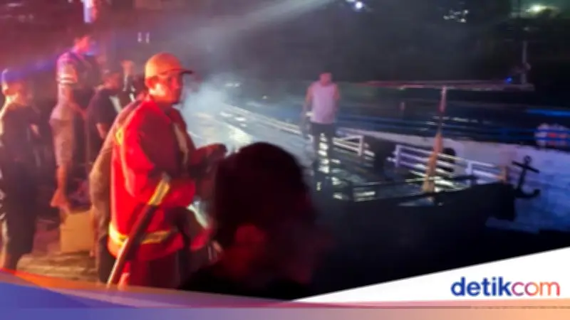 Puntung Rokok Diduga Jadi Penyebab Kebakaran 4 Kapal Wisata di Labuan Bajo