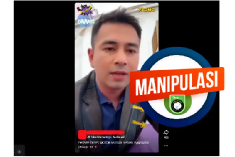 Raffi Ahmad Dituduh Sebarkan Promo Motor Murah Palsu di Media Sosial